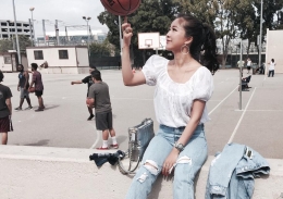 最美篮球女主播！有颜值有身材