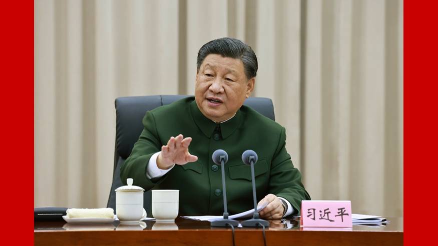 习近平视察武警海警总队东海海区指挥部