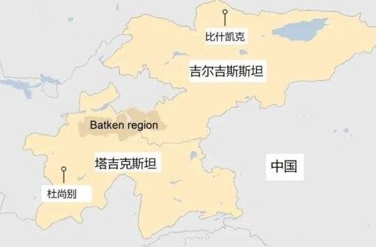 吉尔吉斯斯坦和塔吉克斯坦在边境地区发生交火