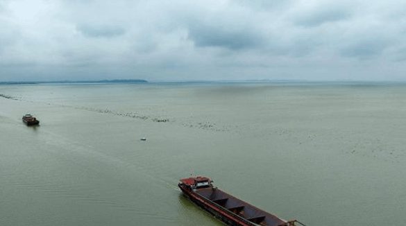 受秋雨影响 鄱阳湖出现今年首次长江水倒灌