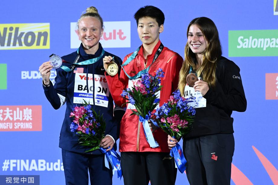 [圖]李亞杰女子1米板超300分 奪跳水隊(duì)第六金