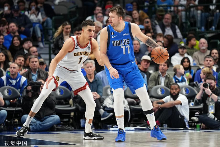 [圖]NBA-海蘭德29分東契奇22+9 掘金險勝獨行俠