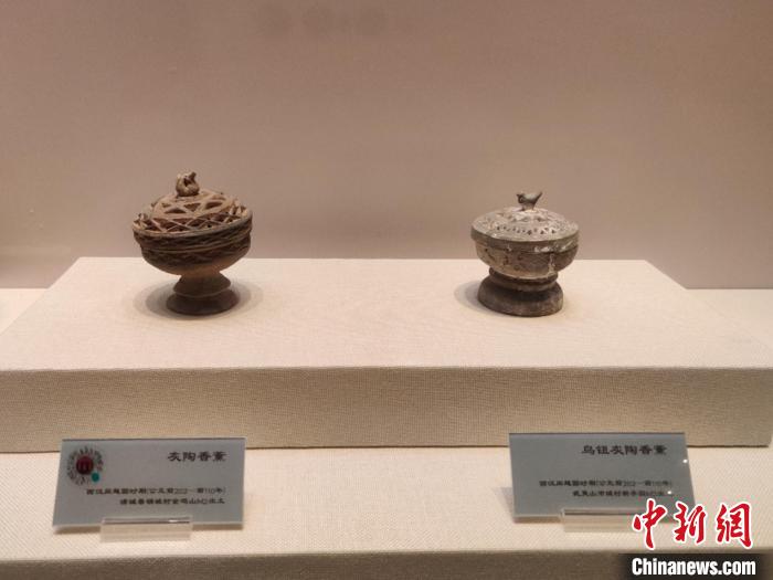 圖為福建閩越王城博物館展出的文物。　葉秋云 攝