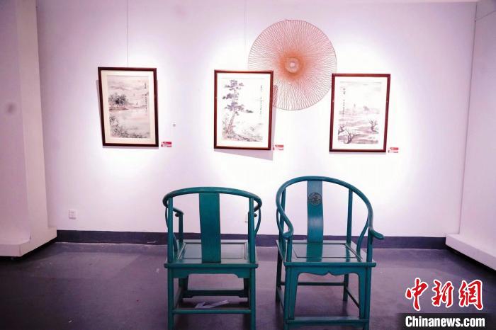 “藝海絲路”特展現(xiàn)場?！∩虾Ｋ囆g(shù)品博物館 供圖