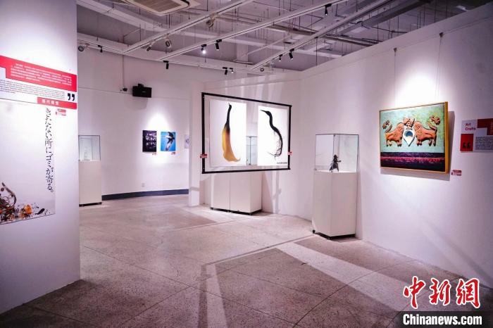 “藝海絲路”特展現(xiàn)場?！∩虾Ｋ囆g(shù)品博物館 供圖