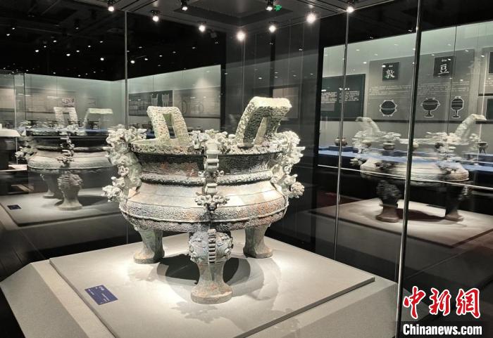 圖為展出的重點(diǎn)展品。　郭黛晶 攝