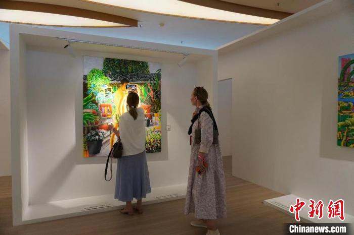 “我們，漸入佳境”國際前沿藝術(shù)展展覽現(xiàn)場 主辦方供圖
