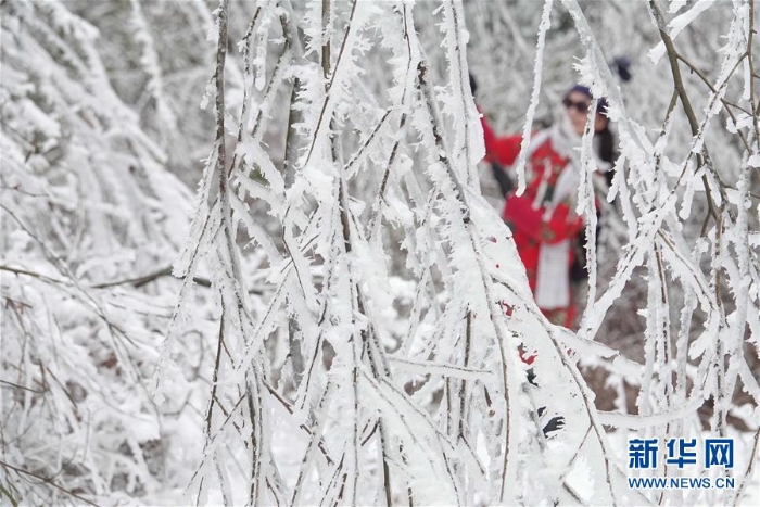 #（環(huán)境）（1）貴陽云霧山雪景醉游人