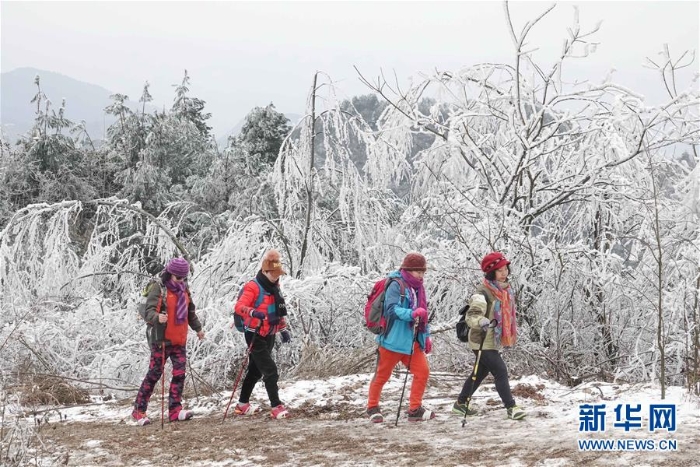 #（環(huán)境）（3）貴陽云霧山雪景醉游人