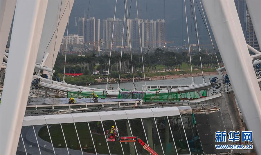 （特區(qū)40年）（2）深圳：地標摩天輪建設(shè)忙